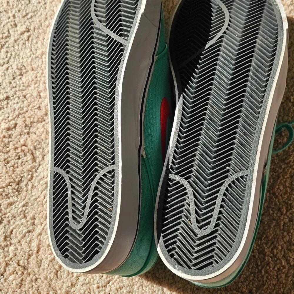 Nike SB Zoom Janoski Skate Shoes - Teal & Orange - Mens 11 - Picture 2 of 6